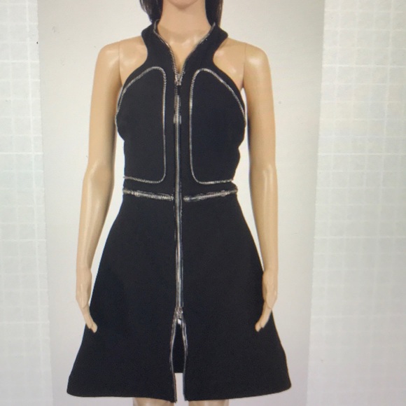 Alexander McQueen Dresses & Skirts - Alexander McQueen zip-detailed black dress